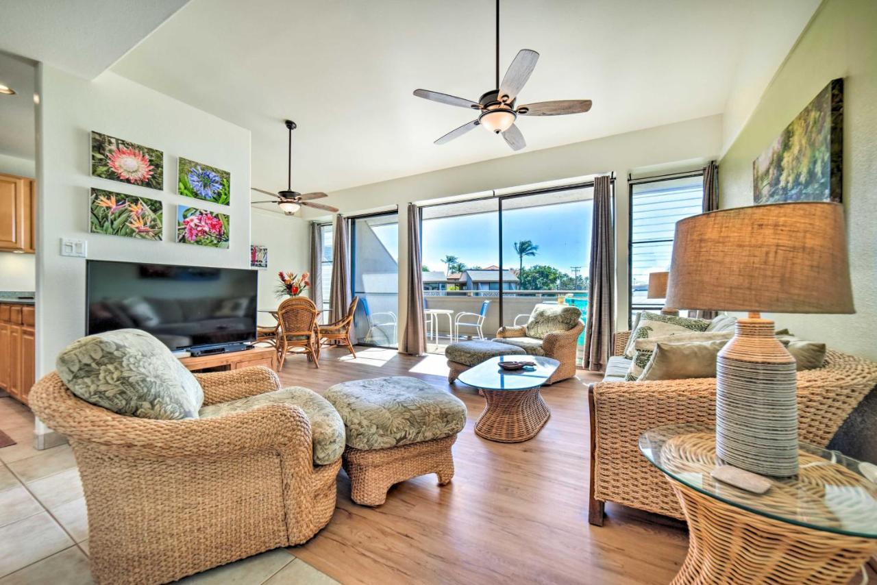 Kihei Oceanside Escape With Balcony - Steps To Beach Eksteriør bilde